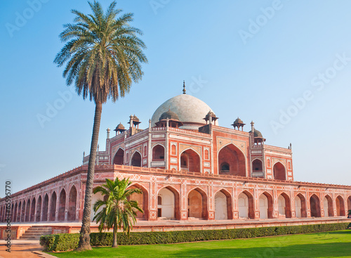 Tomb of Emperor "Humayan" during sunrise, In New Delhi India