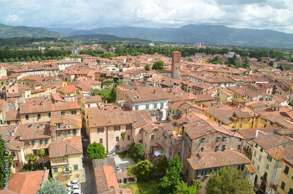 Landscape architecture in Lucca