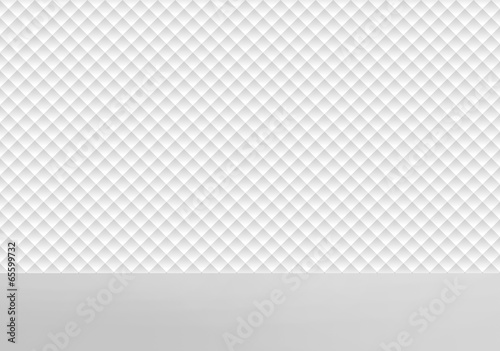 White plastic wall background or texture