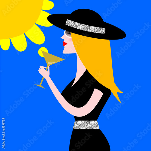 Profilo con cocktail