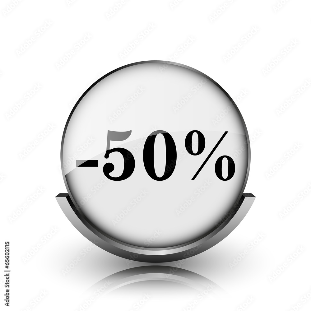 50 percent discount icon 50 percent discount icon