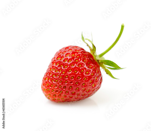 Strawberry isolated on white.