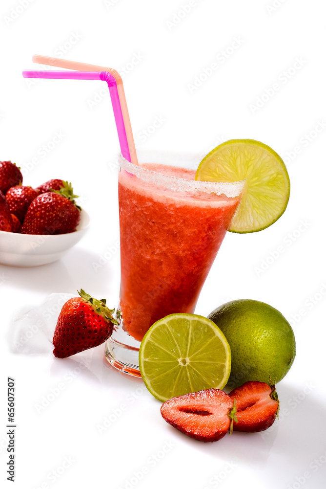 Frozen strawberry margarita Frozen strawberry margarita