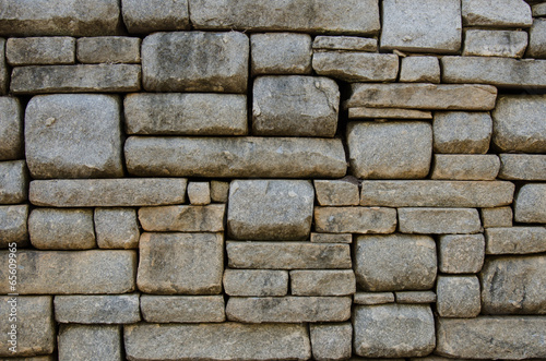 Stone Wall at Botanical Gardens