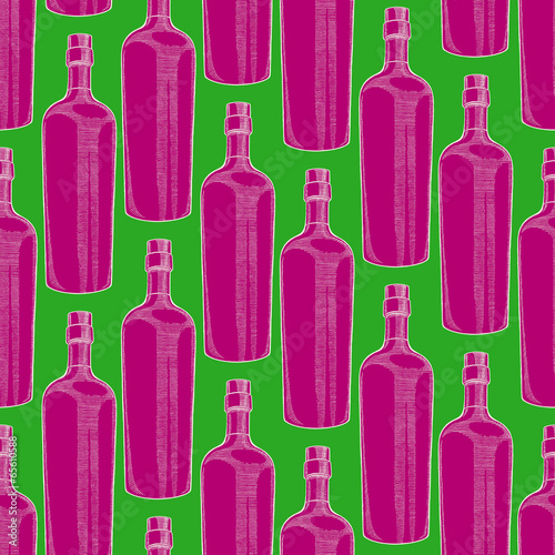 wine bottles