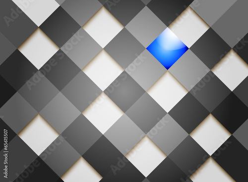 Tile scene with blue tile abstract background