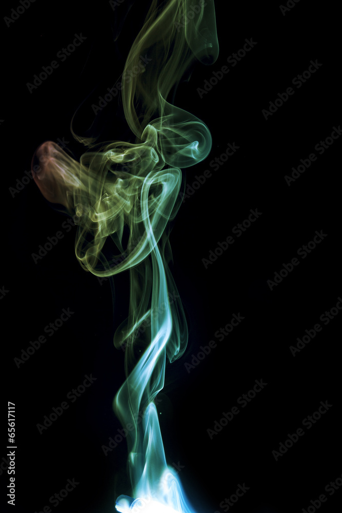 smoke of Joss stick