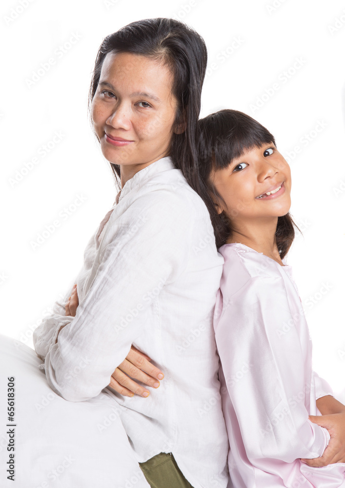 Mother and daughter spending time together Mother and daughter spending time together