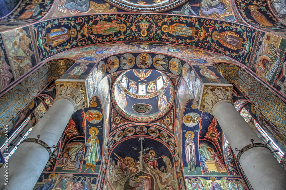 St George's Church at Oplenac, Serbia