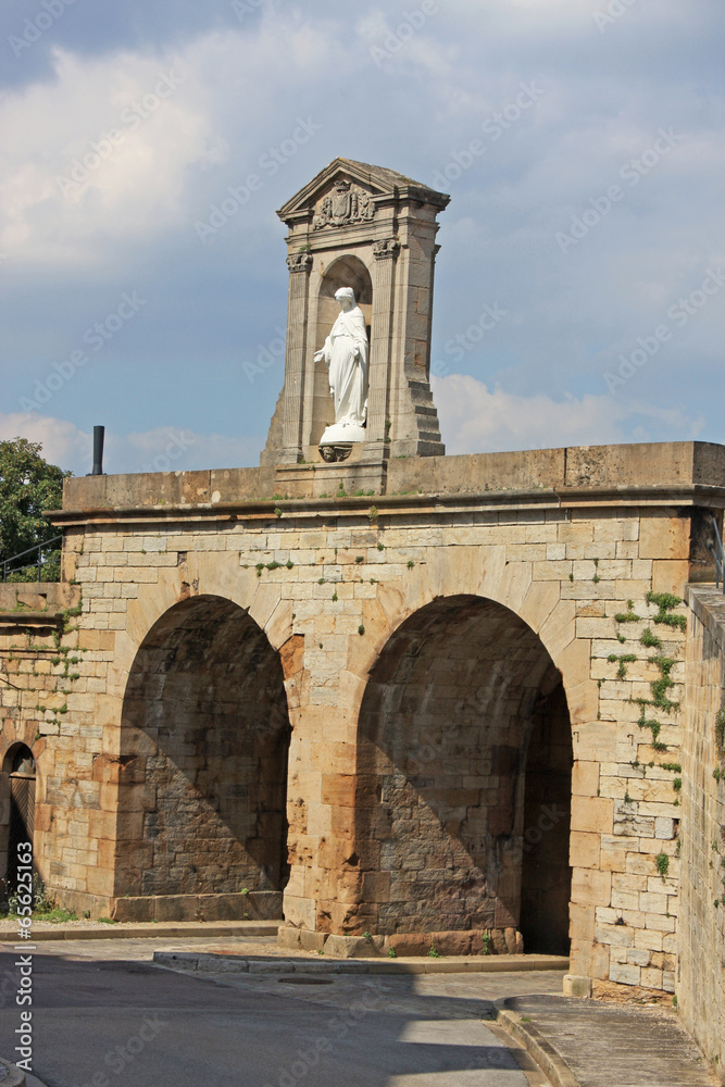 gateway to Langres, France
