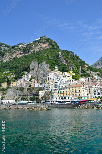 Amalfi vista da Marina Grande
