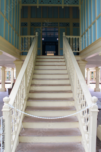 The Maruekhathayawan Palace, Cha-um,  Petchburi, Thailand. photo