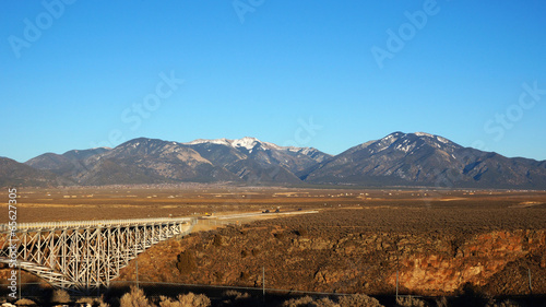 Inside of the Rio Grande Gorge National Park