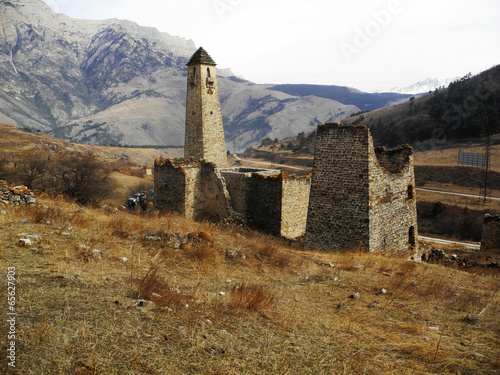 Towers Of Ingushetia. Ancient Architecture And Ruins photo