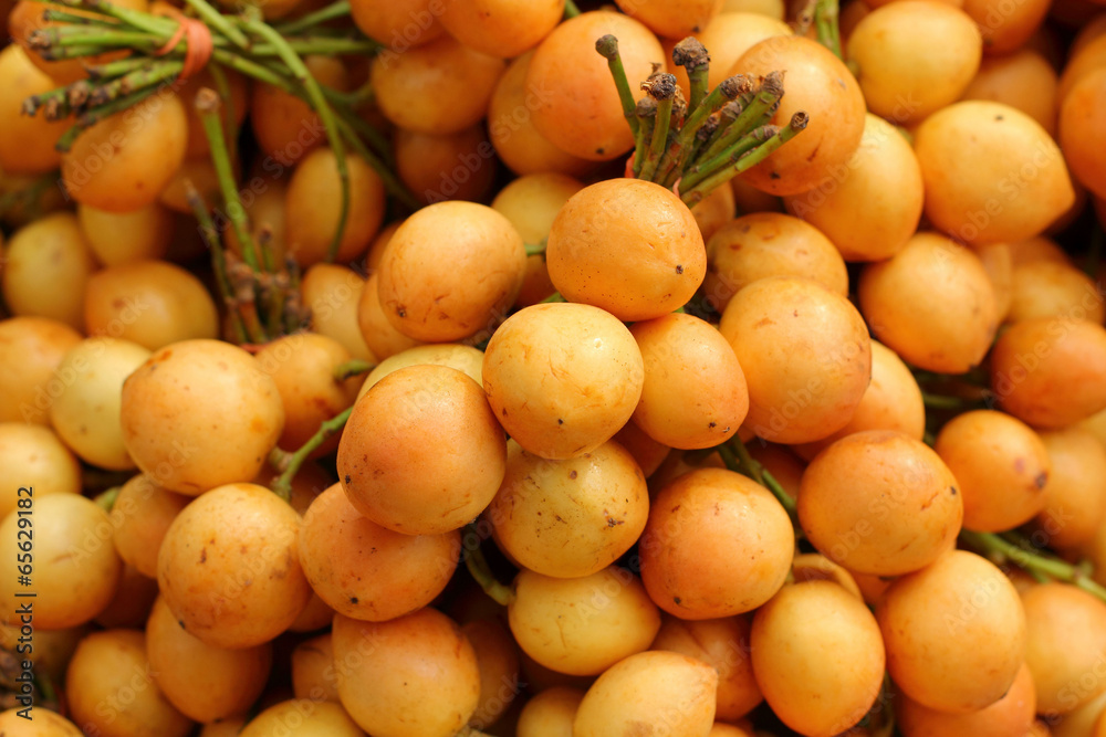 ripe longkong in the market ripe longkong in the market