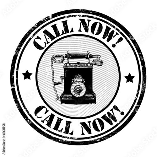 Call now stamp