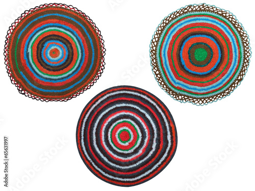three rug
