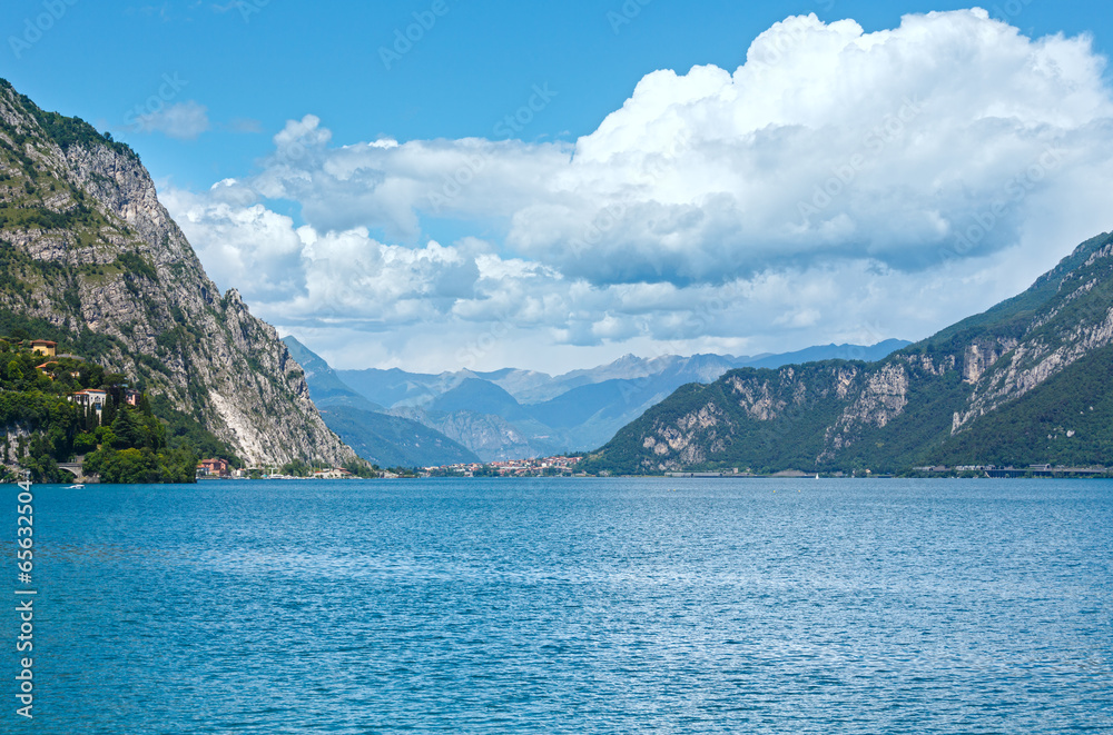 Lake Como (Italy) summer view.