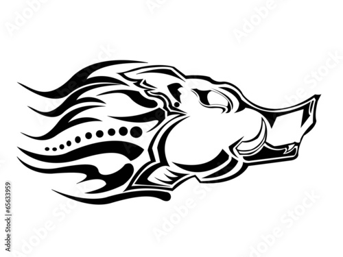 boar tattoo 