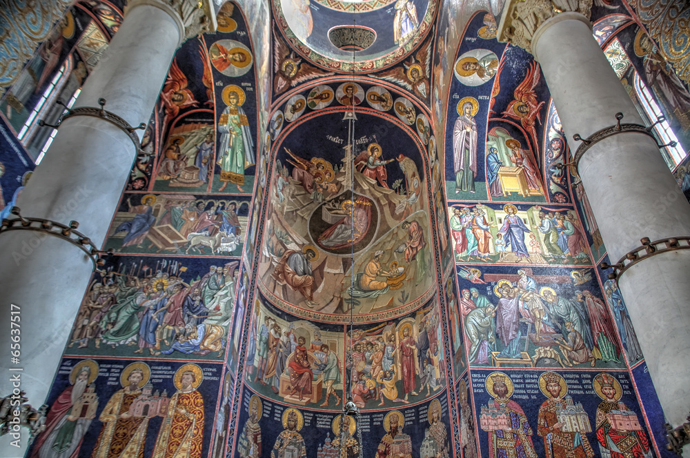 St George's Church at Oplenac, Serbia