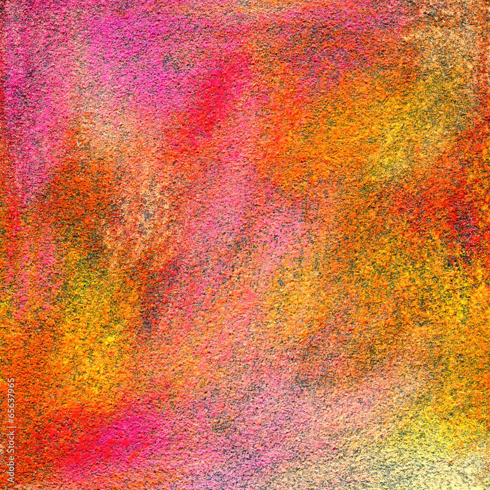 Fototapeta premium Abstract textured acrylic and oil pastel hand painted background