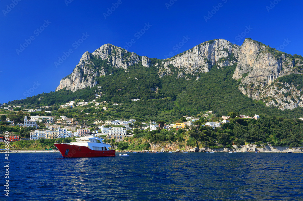 Obraz premium Capri Island, Italy, Europe