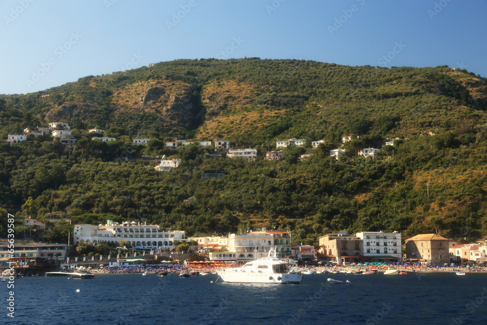 Yachting on the Mediteranean Sea, Capri Island, Europe