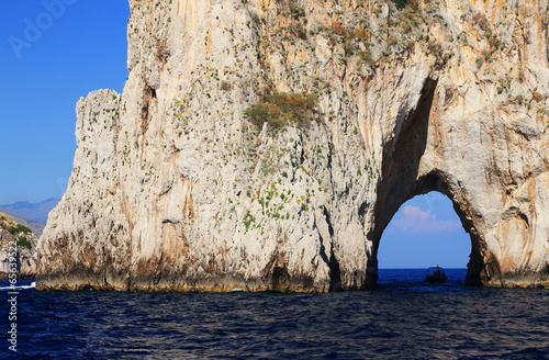 Faraglioni of Capri Island, Italy, Europe