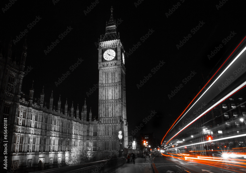 Big Ben at night London
