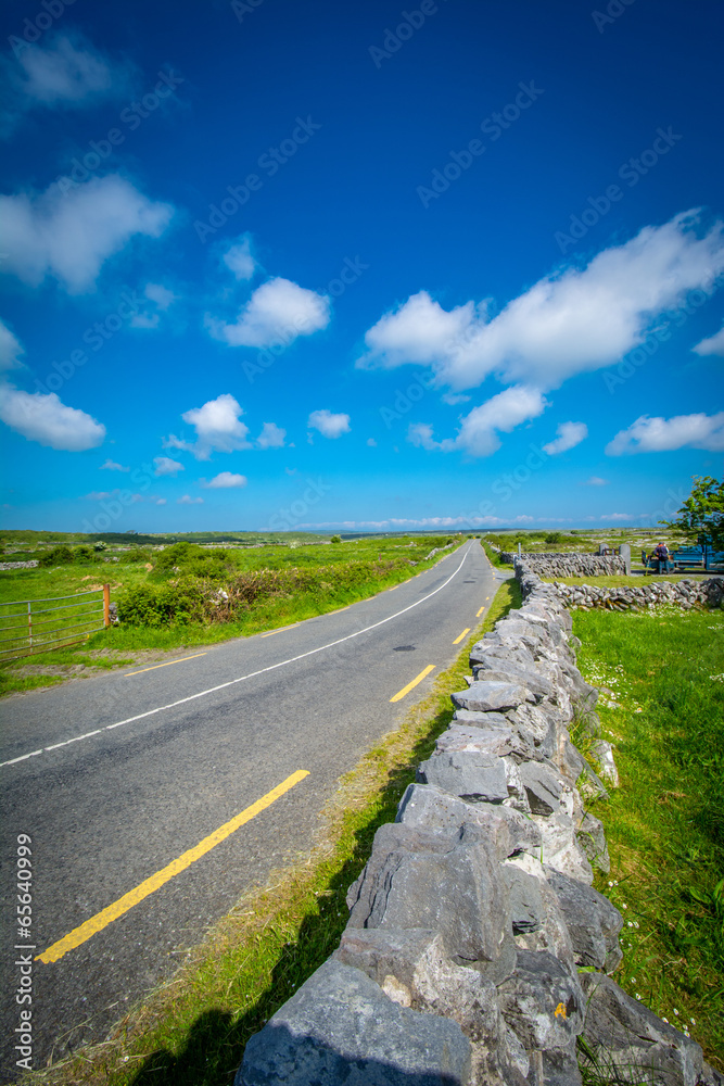 Fototapeta premium Straße in Irland