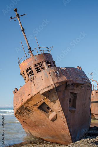 rusty ship