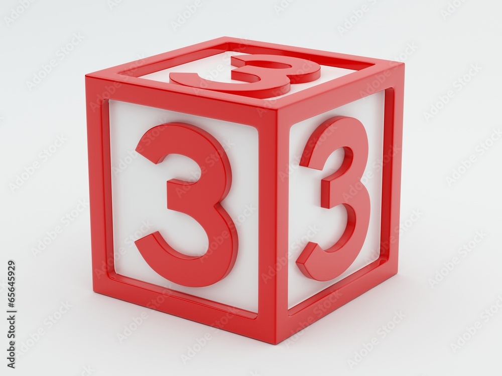 Box Number Toy