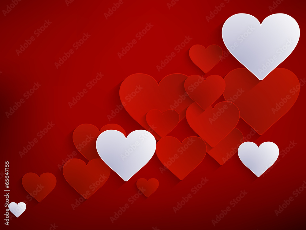 Valentine`s Day abstract background. EPS 10