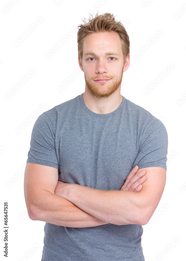 Obraz premium Blonde man