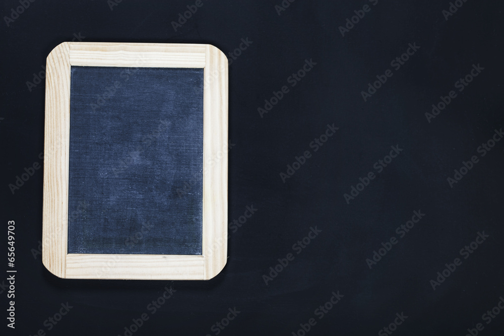 Fototapeta premium chalkboard on a dark background