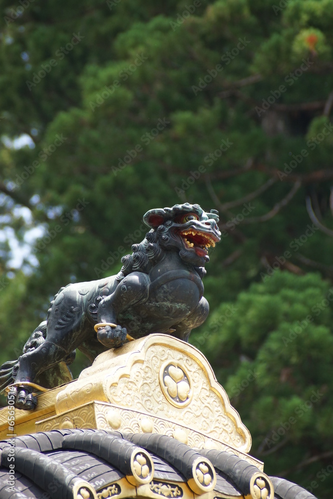 日光東照宮唐門の獅子stock Photo Adobe Stock