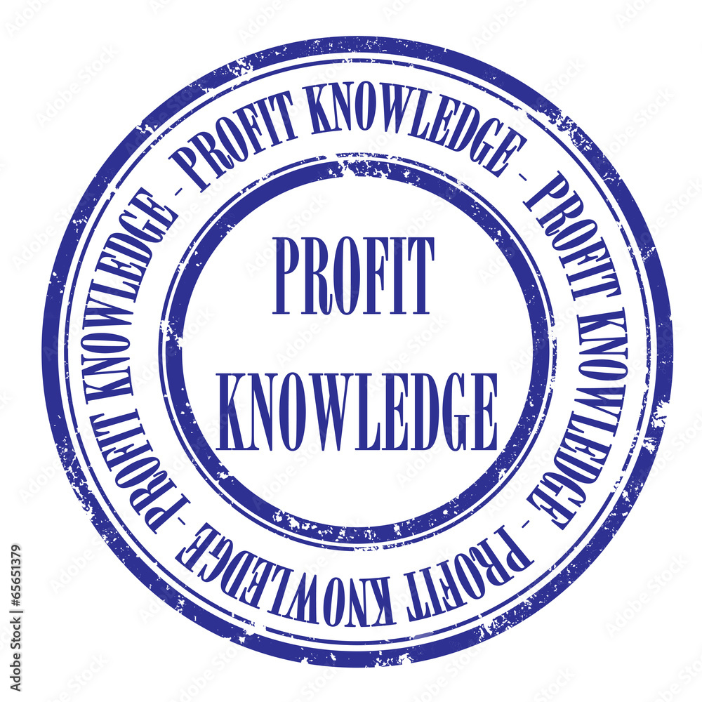 profit knowledge stamp