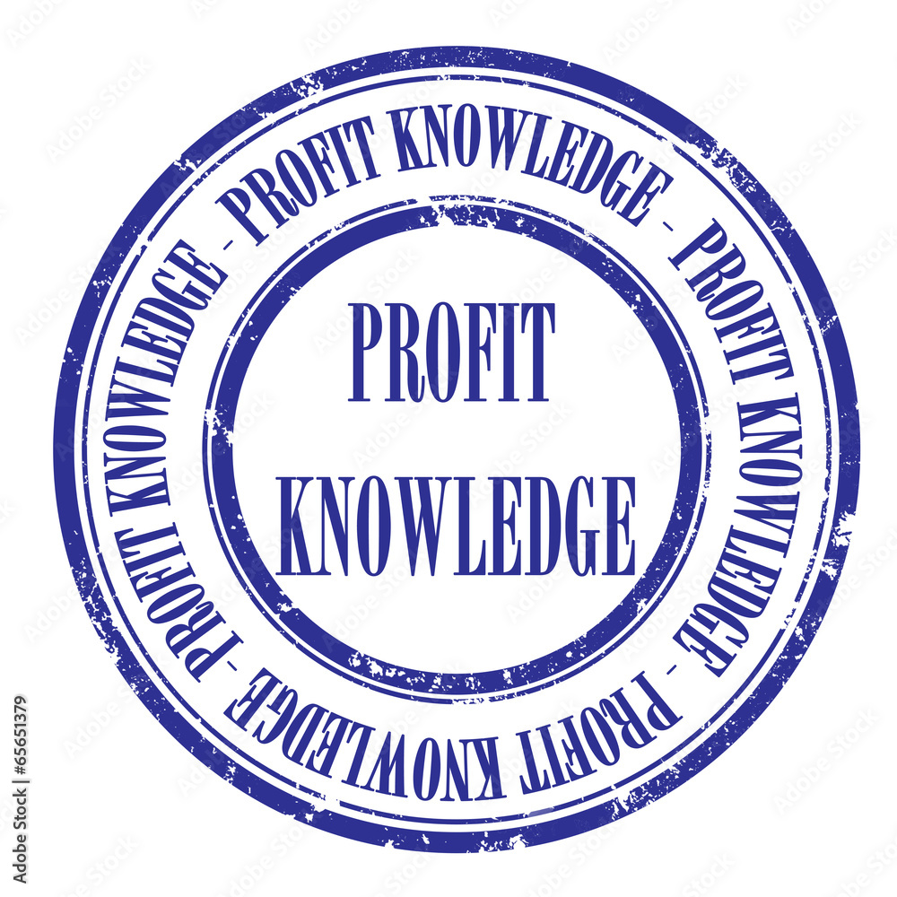 profit knowledge stamp profit knowledge stamp