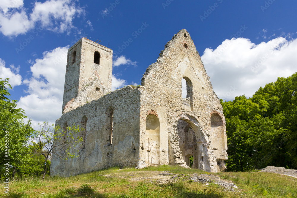 The ruins of an ancient monastery, Catherine
