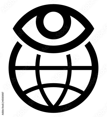 Global spying icon