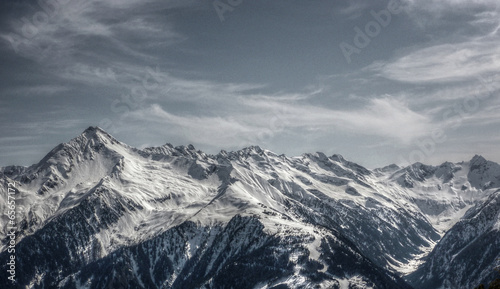 winterliches Alpenpanorama in HDR © by paul