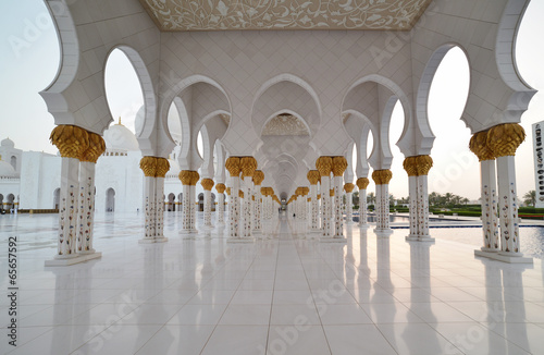 Photography Sheikh Zayed Moschee in Abu Dhabi