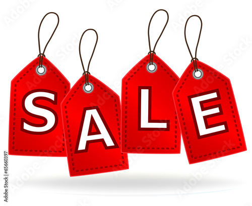 Sale Tags, vector