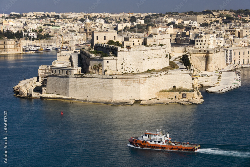 Fort St Angelo - Grand Harbor - Valletta - Malta