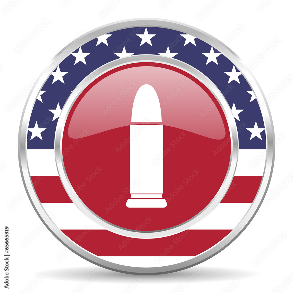 ammunition american icon, usa flag ammunition american icon, usa flag
