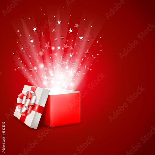 Magic gift box