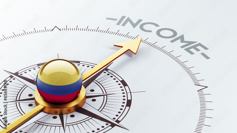 Colombia Income Concept