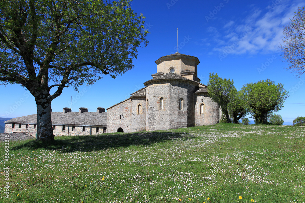 Fototapeta premium san miguel de aralar primavera navarra 3942-f14