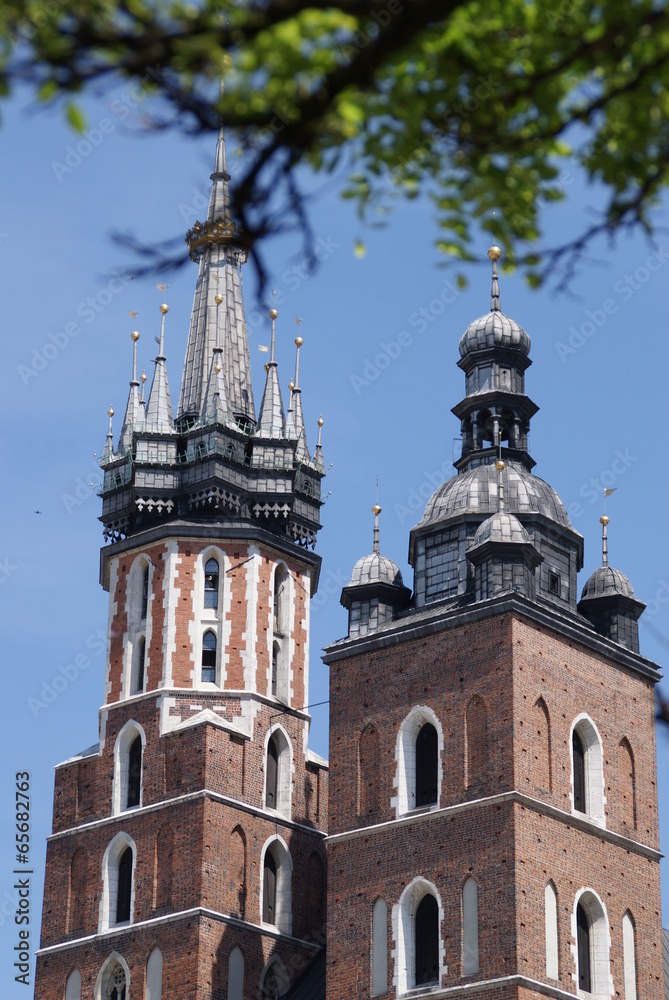 Krakau, Polen, Schloss, Kirche, Universität, Platz,