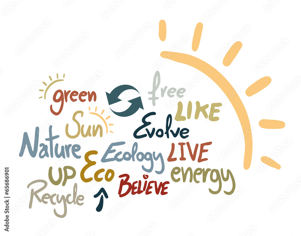 Fototapeta premium Eco sun